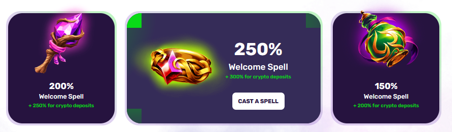 Shazam Casino Welcome Bonuses